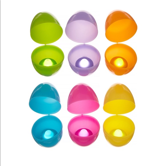 LED Iridescent Easter Egg LIGHT UP (12) SHIPS FREE - Picture 5 of 7